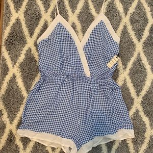 Gingham romper